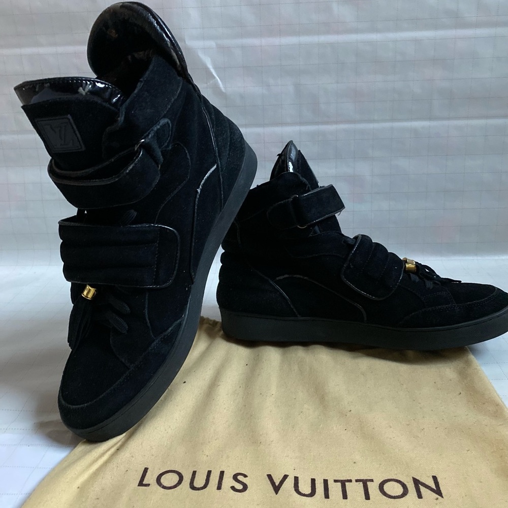 KANYE WEST X LOUIS VUITTON JASPER BLACK SUEDE